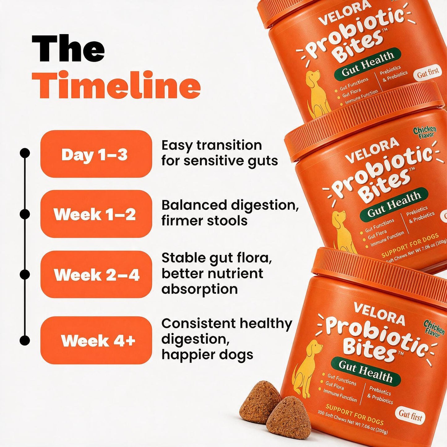 VELORA PROBIOTIC BITES